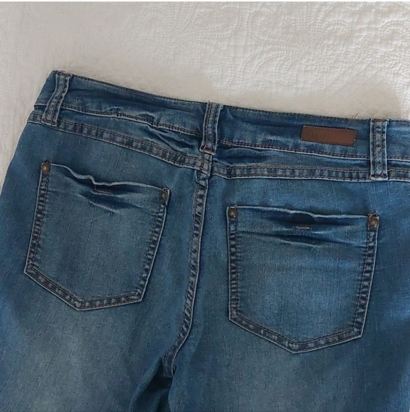 Elle Distressed Ankle Jeans 6 Petite - Picture 7 of 8